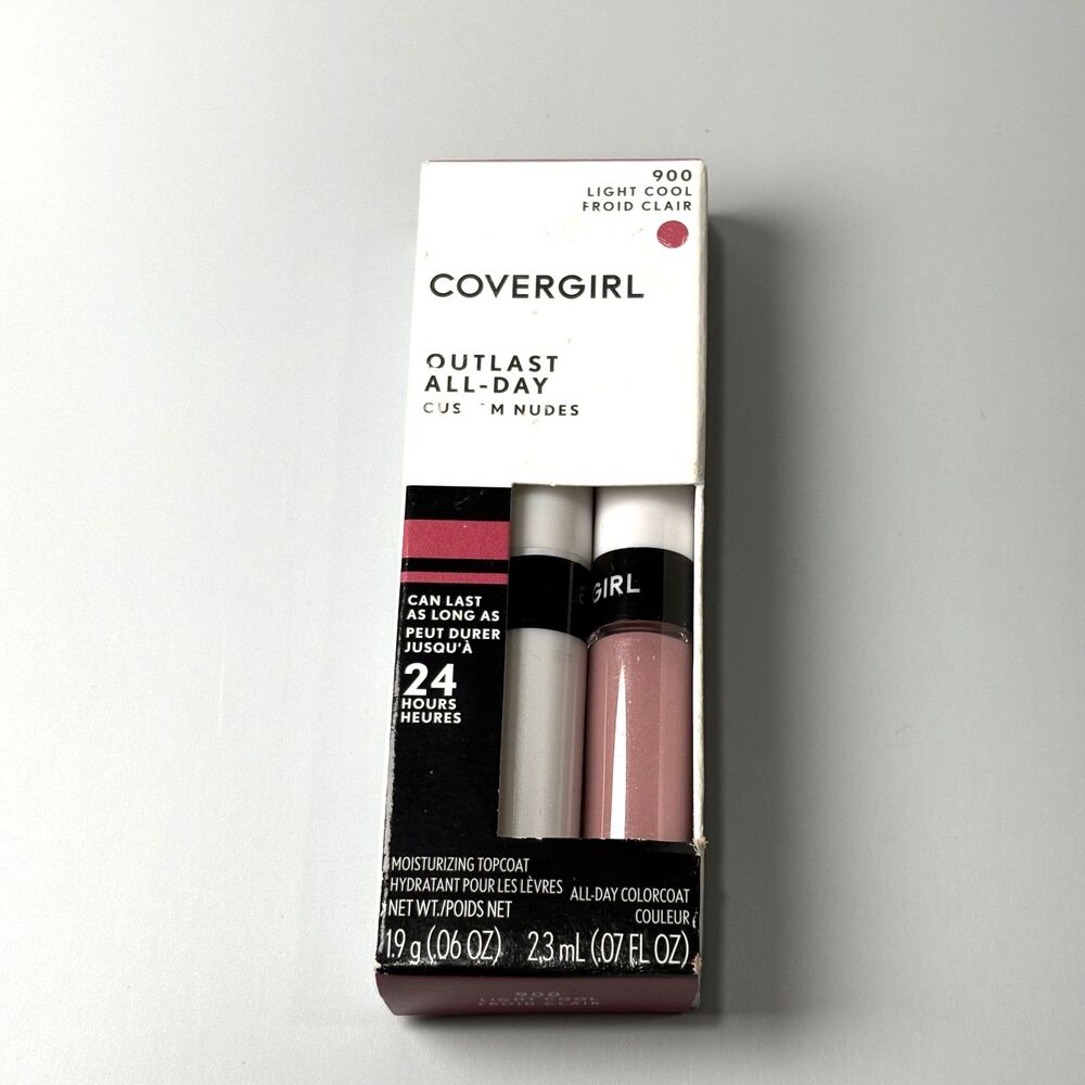 COVERGIRL Outlast All-Day 24 Hours Lipcolor # 900 LIGHT COOL **RARE